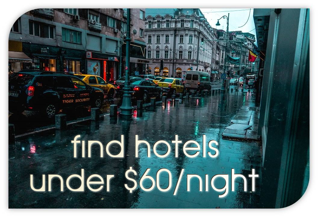 Hotels under $60